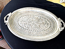 Serviertablett versilbert vintage