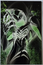 White Widow #7 Gwenom Negative Metal Variant Signed Jamie Tyndall COA