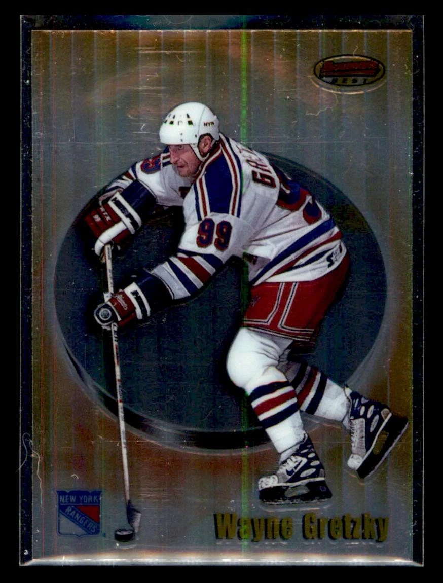 1998-99 Bowman's Best #3 Wayne Gretzky New York Rangers HOCKEY Card