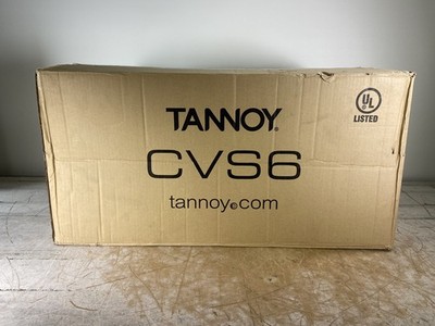 TANNOY CVS6 COAXIAL IN-CEILING LOUDSPEAKER PAIR - (NEW-OPEN BOX)
