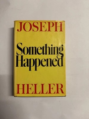 Something Happened by Joseph Heller (1974, Hardcover w/ Dust Jacket) BCE