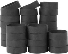 35 Pcs Thick Rubber Bands Heavy Duty Size 94 Black Wide Strong Elastic