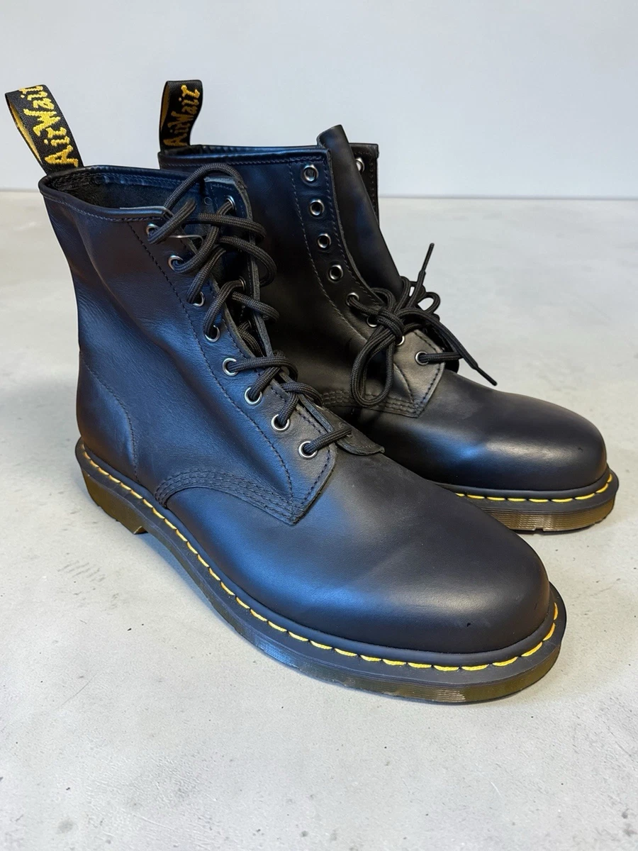 Dr. Martens Black Solid Boots for Men for Sale | Shop New  display picture 2
