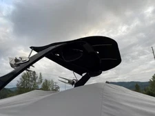 MasterCraft BIMINI-CANVAS W/O BOOT MS230/X30 W/TOWER BLACK Part #483770JBC [DAL]