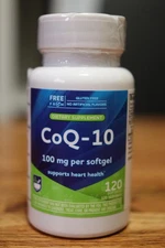 2X Rite Aid CoQ10, 100mg, 120 Softgels ~New & Sealed