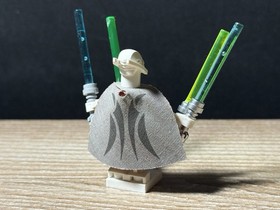 LEGO Star Wars General Grievous Minifigure  w/ cape sw0134 7255