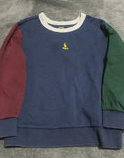 Polo Ralph Lauren Boys Colorblock Lightweight Crew Neck Sweatshirt Size 6
