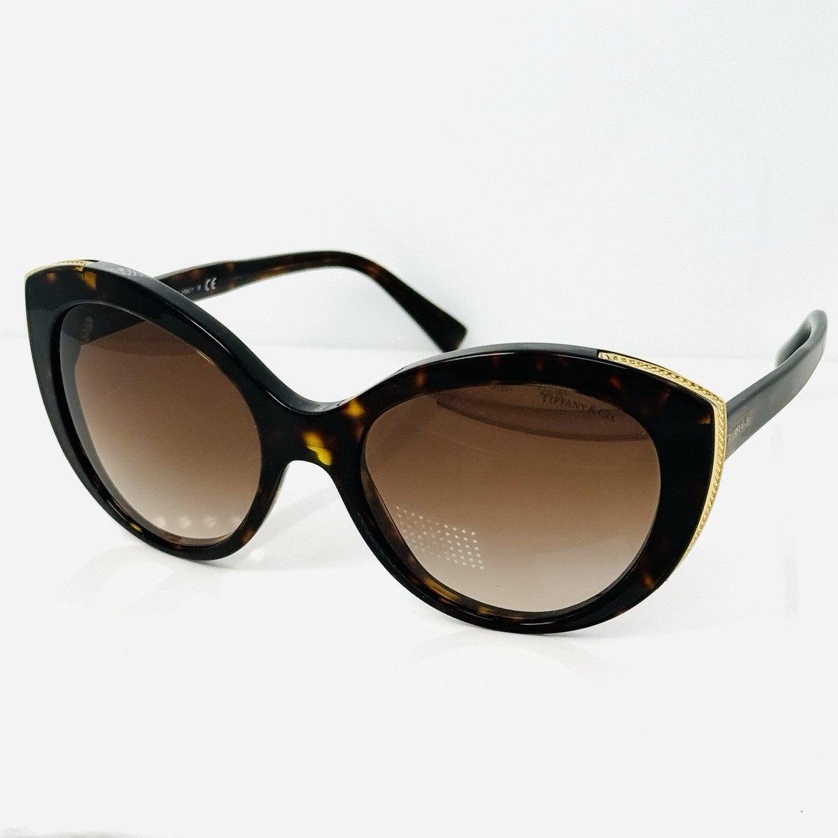 Tiffany & Co. Tortoiseshell Sunglasses Sunglasses Tiffany TF4254U | Free Shipping | Glasses.com® main image 3