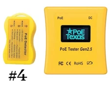 PoE Texas Inline Power Over Ethernet Voltage & Current w/ Pocket Tester GEN2.5 