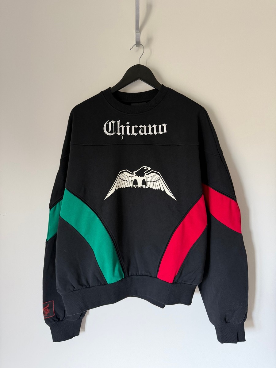 Willy Chavarria x Adidas Chicano Sweatshirt - Size Small - Black