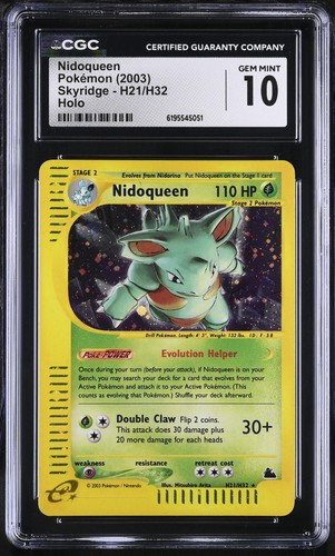 Nidoqueen graded CGC 10 for sale on eBay