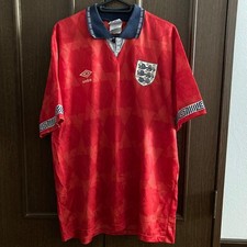 UMBRO England 1990 World Cup Jersey Vintage L size Football Shirt Authentic