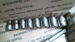 D6 NEW UNUSED CRAFTSMAN USA SAE SOCKETS 3/8 DR EZ READ 5/16 TO 3/4 I EXT