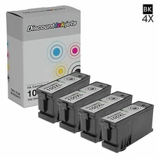 4PK Compatible 14N1068 Ink for Lexmark 100XL BLACK HY Ink Cartridge Pro805 S605