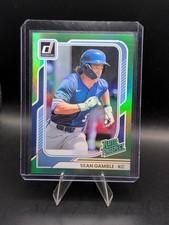 SEAN GAMBLE 2026 Panini Donruss GREEN /199 #108 KANSAS CITY ROYALS
