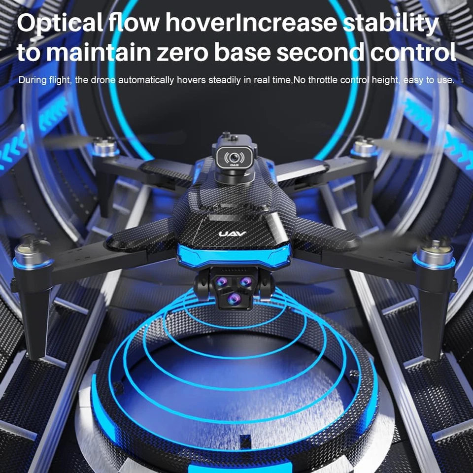 J18 Drone Con Macchina Fotografica per Adulti, RC Motore Senza Spazzole, Fornito - Immagine 4 di 4