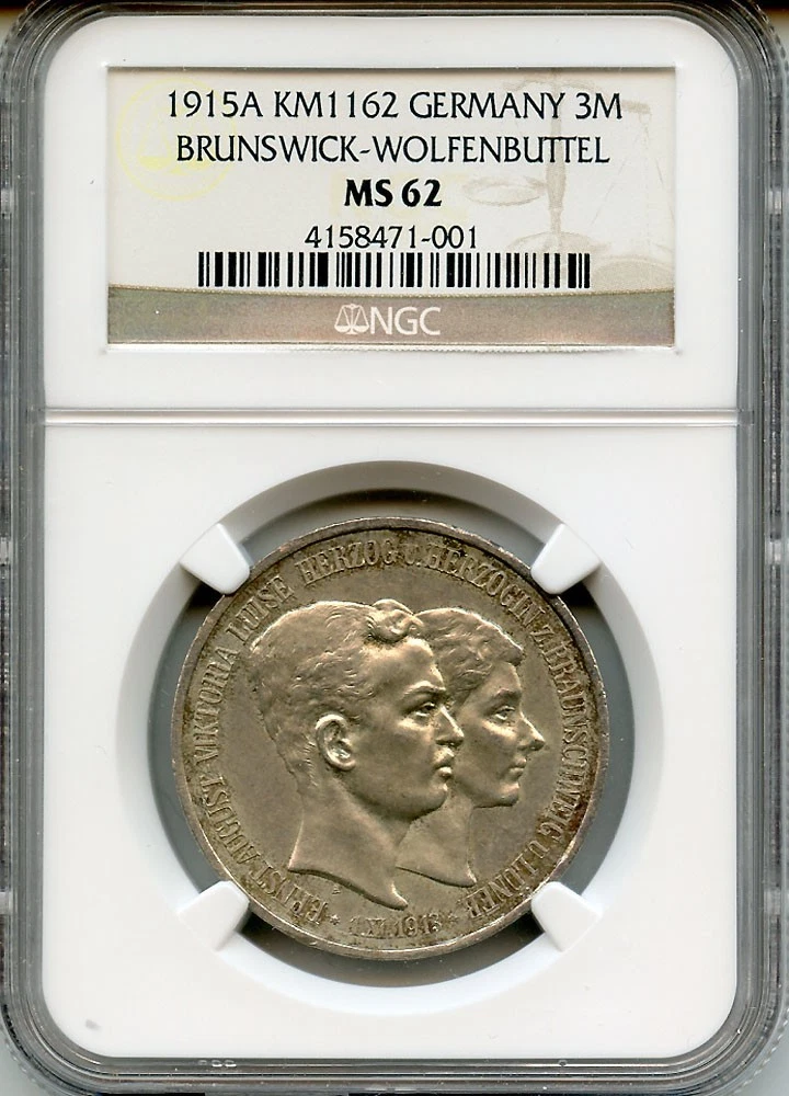 Silver 1915 Year German Empire Coins (1871-1918) for sale | eBay
