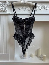 white lace teddy products for sale | eBay