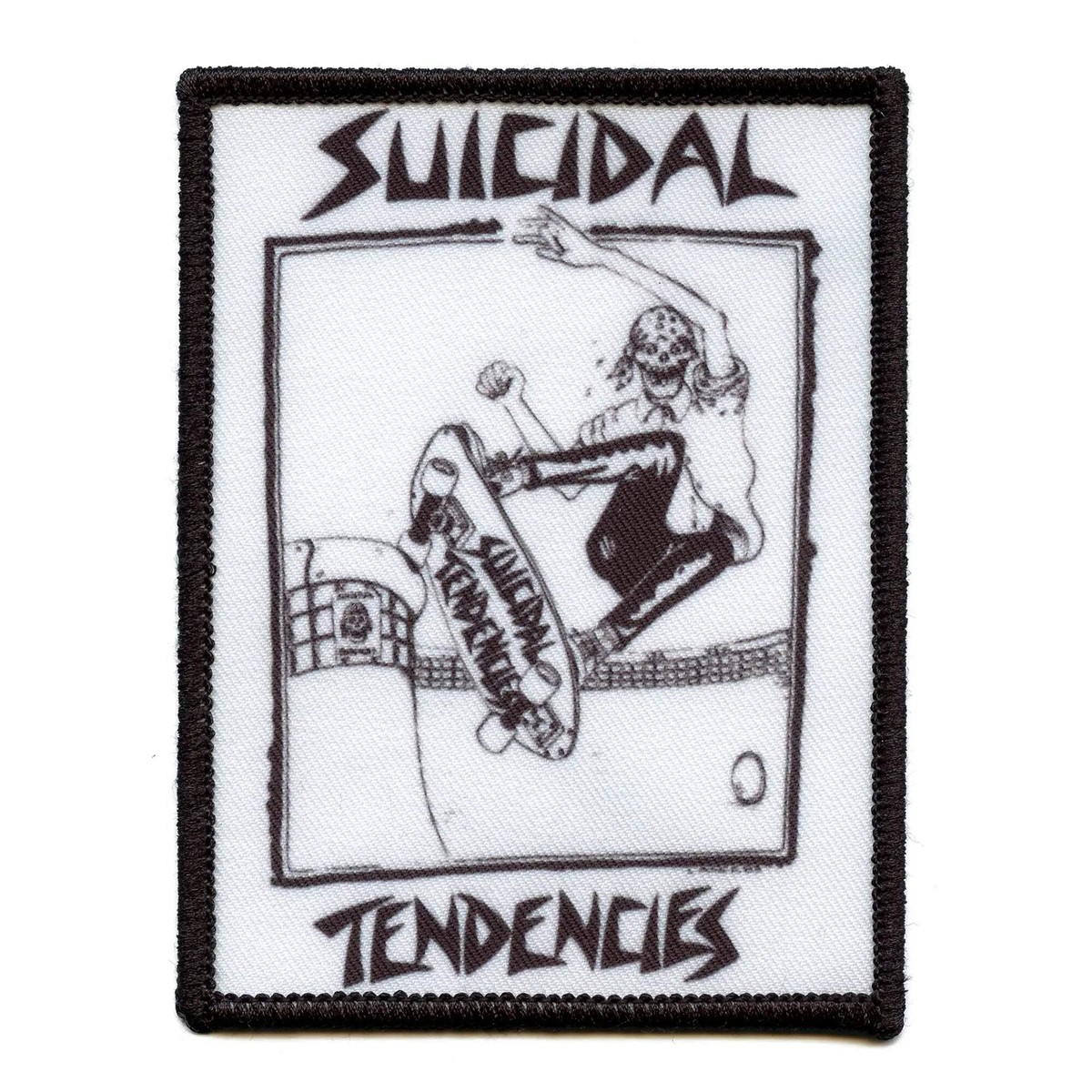 Suicidal Tendencies Skater Patch Lance 1983 Punk Band Embroidered