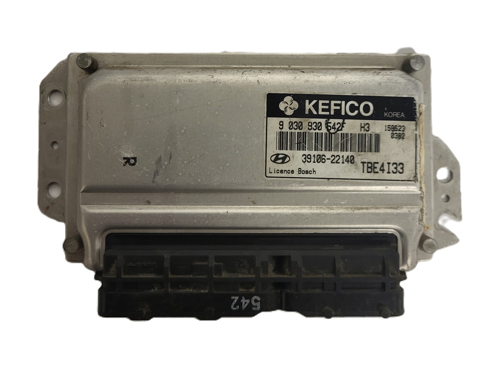 HYUNDAI GETZ ECU / 39106-22140 / 9030930542F / TBE4I33 / KEFICO