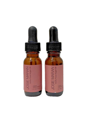 Josie Maran Argan Oil Organic Moisturizing Oil .5 oz / 15 ml Duo