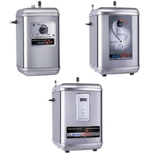 Ready Hot 1300W Instant Hot Water Dispenser System, Kitchen Sink Tank and Faucet