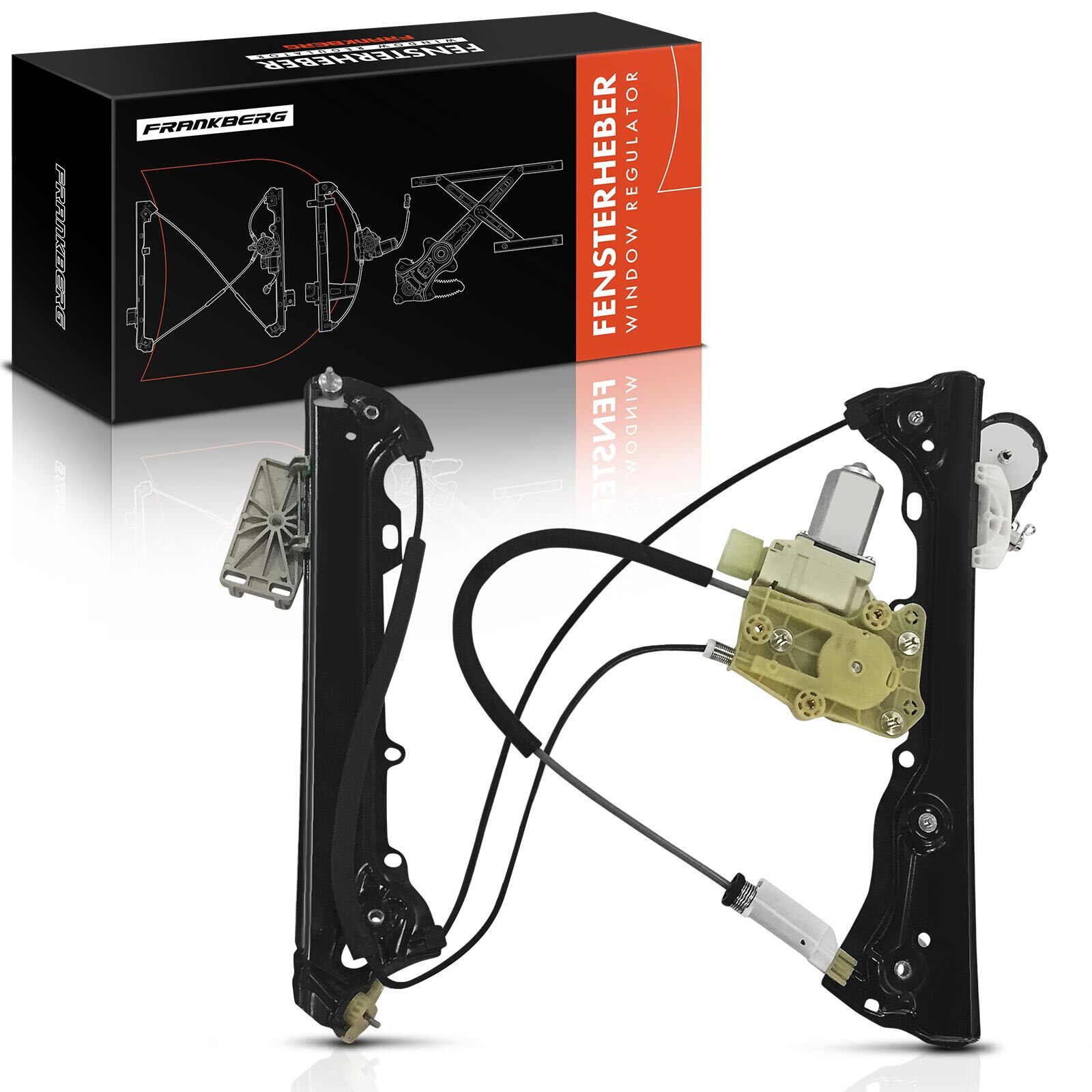 FRANKBERG Power Electric Window Regulator with Motor for BMW Z4 E89 Front Left