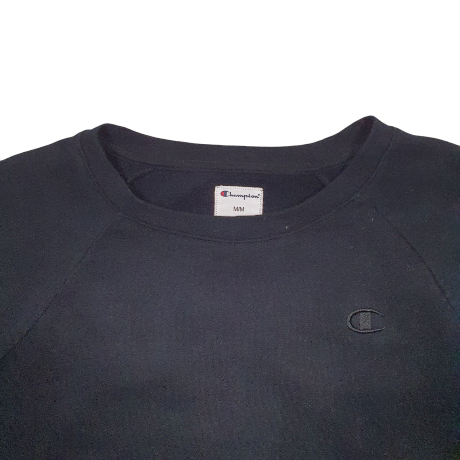 CHAMPION Crewneck Cotton Blend Jumper Sweatshirt Womens M image 2