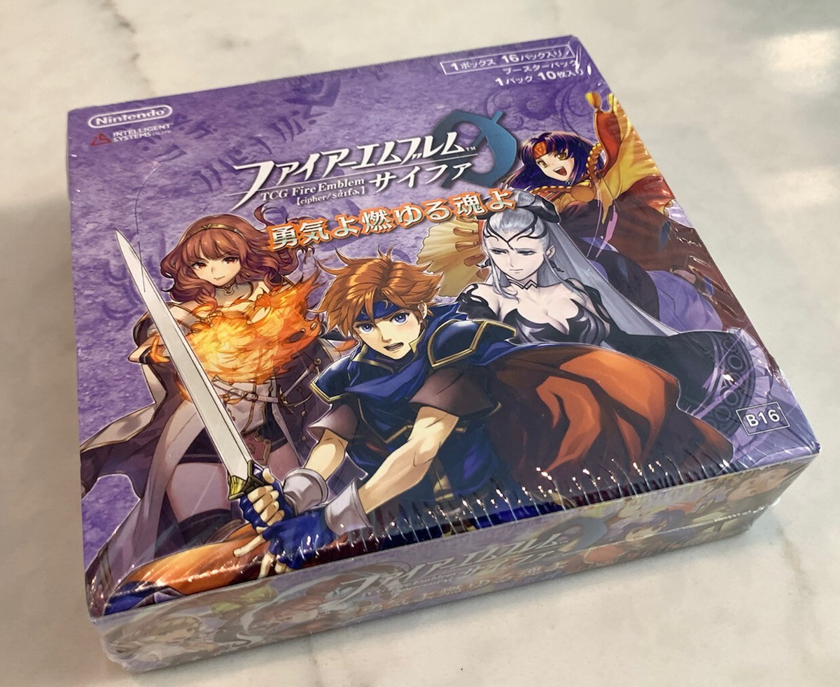 Fire Emblem 0 Cipher - B16 Booster Box - New Sealed - O