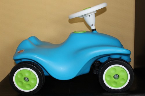 BIG new Bobby Car Bundle + Walker Flüsterreifen blau indoor outdoor limeted - Bild 2 von 8