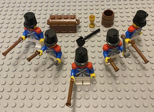 LEGO Minifigures 5 Imperial Soldiers Guys Swords Lego Armada Minifig Lot Toys - Picture 3 of 7
