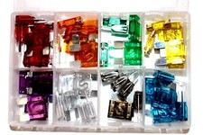 Assorted Box of Maxi Blade Fuses 20A - 100A QTY 50 Mega Fuse New Car Garage AT9