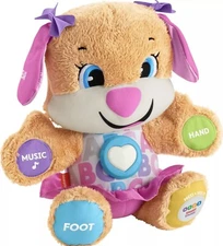 Fisher-Price  Laugh & Learn Smart Stages Sis Musical Plush with Lights & Phrases