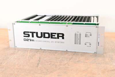 Studer D21m Modular I/O System with Madi HD Link Card CG01BZU