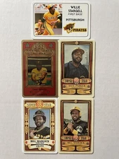 Pirates - Dave Parker, Bill Madlock, Willie Stargell Perma Graphics Lot of 5
