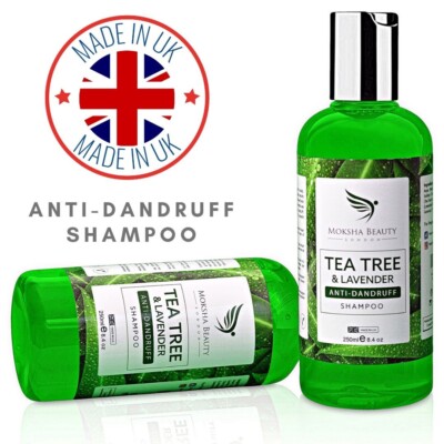 TEEBAUM SHAMPOO ANTISCHUPPEN SHAMOO - 250ml SHAMPOO FÜR GESUNDE HAARHAUT