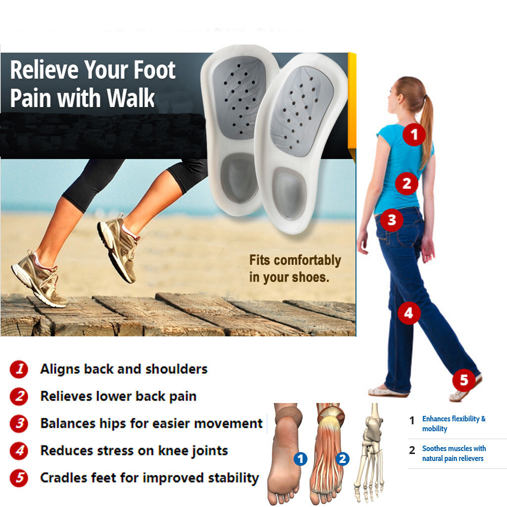 Arch Support Walmart Walkfit Foot Orthotics Walkfit Orthotic