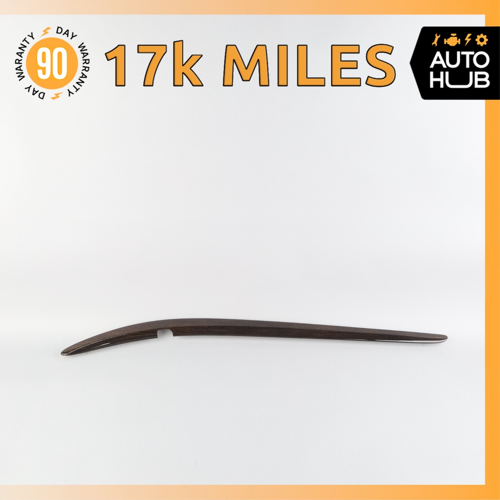 08-19 Maserati Granturismo M145 Front Right Side Door Panel Trim Wood OEM 17k