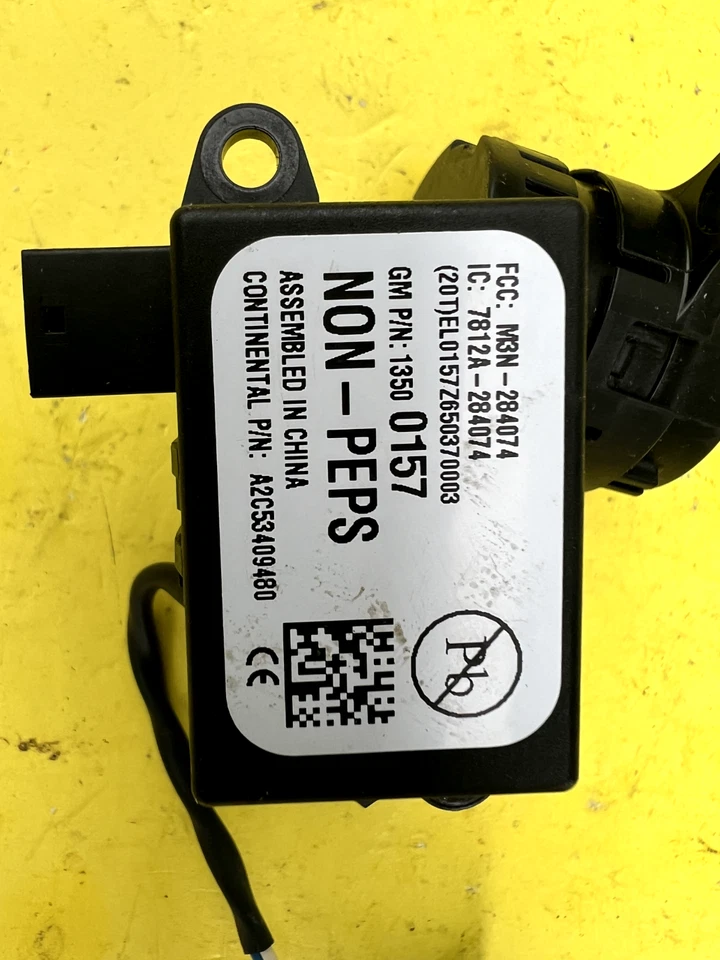 2013-2016 CHEVROLET IMPALA ANTI THEFT ALARM DETERRENT CONTROL UNIT OEM M3N-28407 - Image 4 of 4