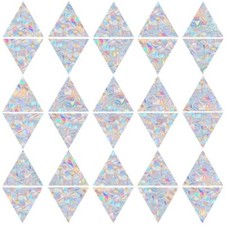 36 Pieces Triangle Window Clings - Anti-Collision Window Decals to Save Birds