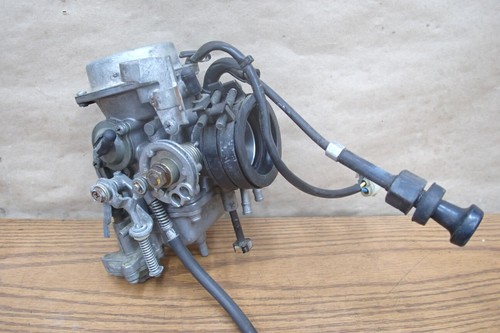 99-07 HONDA SHADOW VT600CD OEM KEIHIN CARBURETOR W/ TPS SENSOR MANIFOLD & CHOKE - Picture 3 of 12