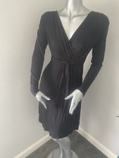 Kiabi designer Soft Viscose Blend Wrap Midi Dress Size 8