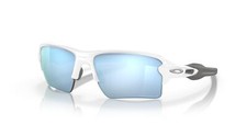 Oakley Flak 2.0 XL Polished White/Prizm Deep Water Polarized Men's Sunglasses