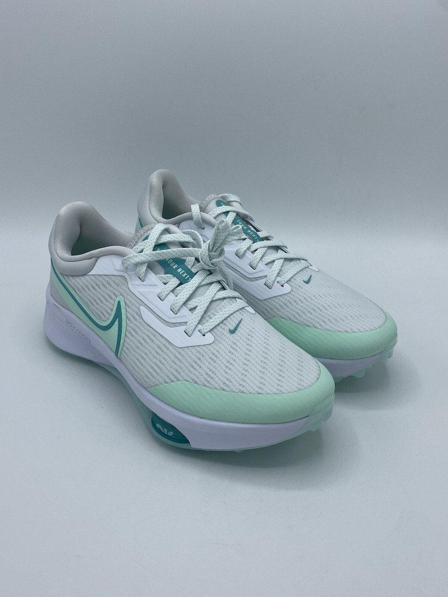 Nike Air Zoom Infinity Tour Next% White Mint Foam Golf Shoes  display picture 3