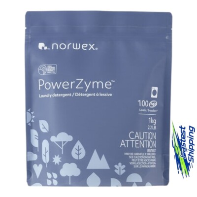 Norwex PowerZyme Laundry Powder Detergent New Formula fastest shipping (sale)