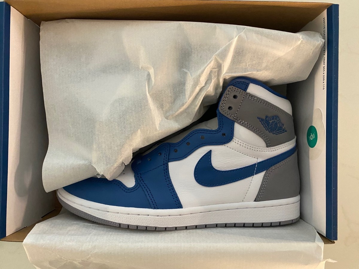 New Nike Air Jordan 1 High OG True Blue Men's Sz 8!! DS 2023 | eBay