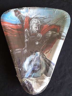 Marvel Comics Avengers verschiedene ''Helden'' Pizza Party Teller pk8, 