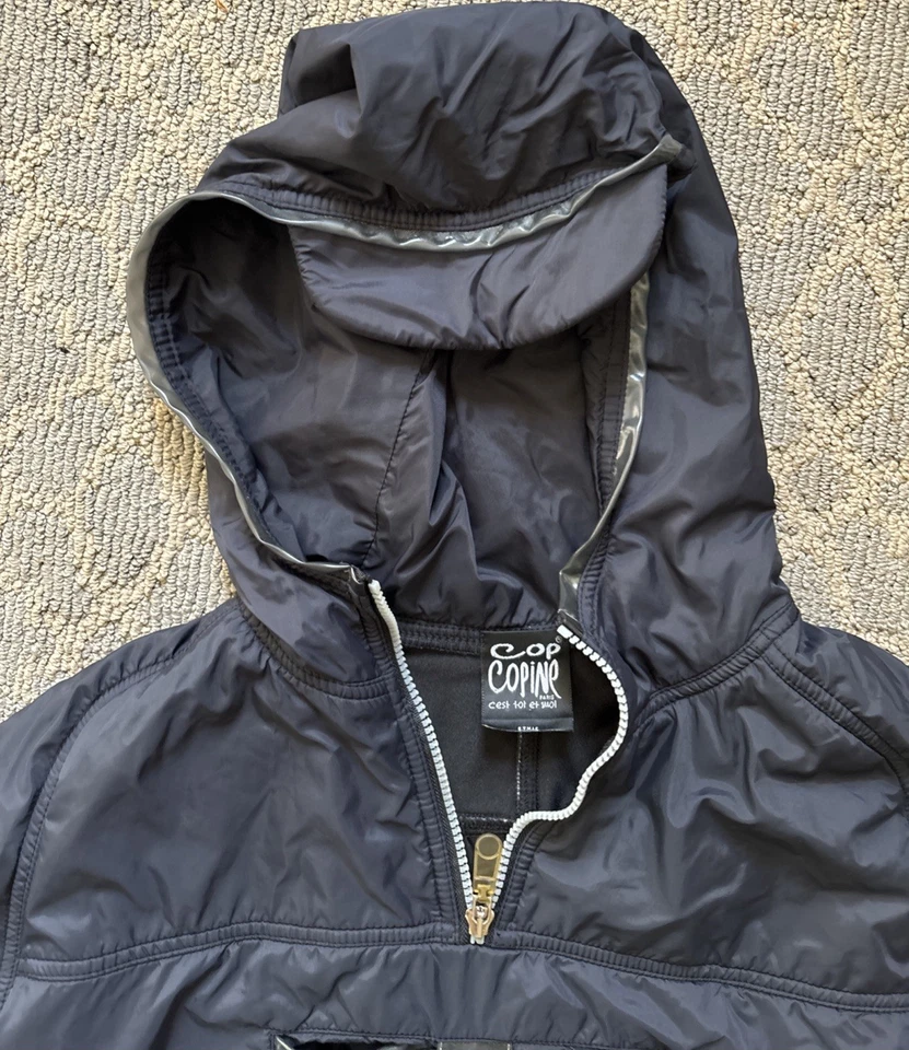 Женский черный пуловер на молнии 1/4 Copine - Изображение 3 из 4