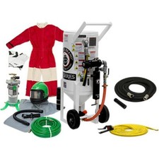 Schmidt Axxiom Style 3.5 Cu Ft Portable Contractor Ready To Use Sandblasting Kit