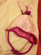 Baby Hat And Mittens Set. 0-3 M. New